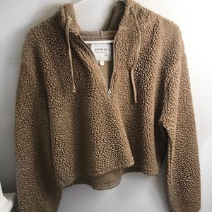 Cotton On Teddy cropped hoodie